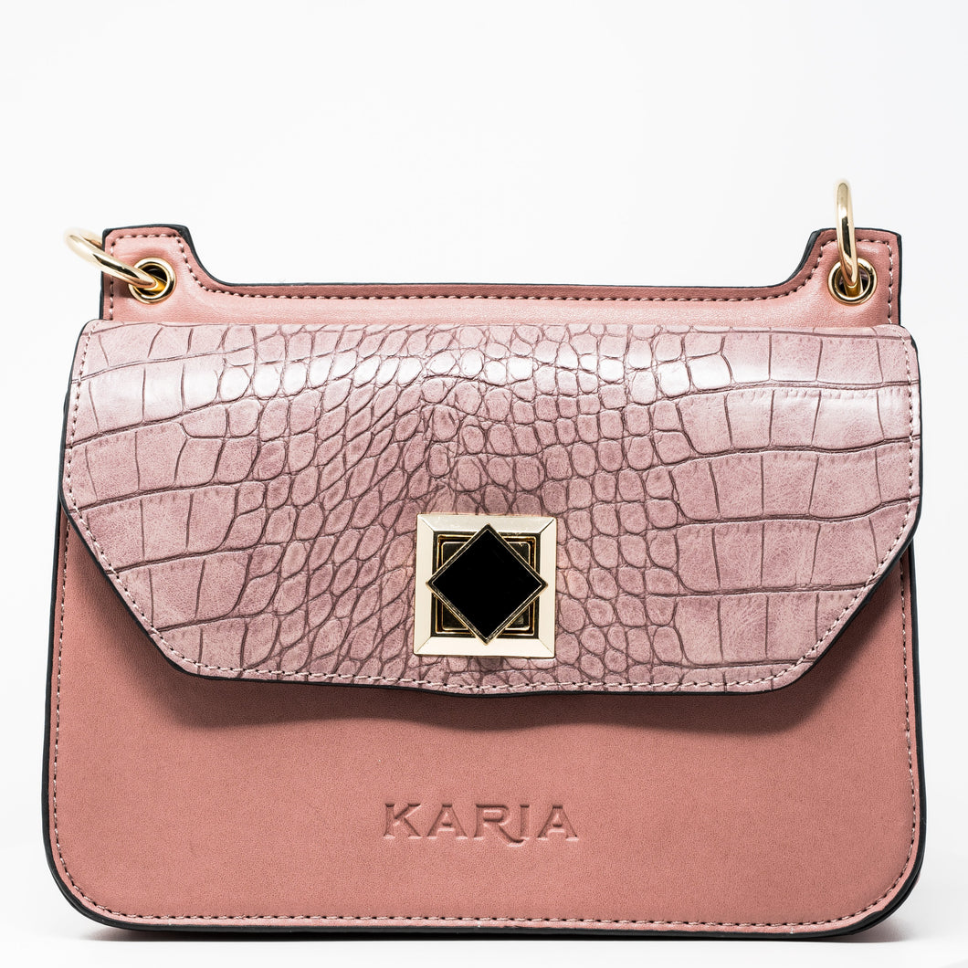 Karia Crossbody Purse ROSE