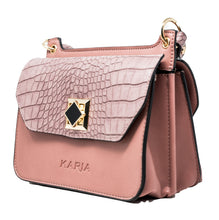 Cargar imagen en el visor de la galería, Karia Crossbody Purse ROSE
